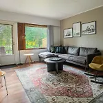 شقة Cozy Koivutie Townhouse With Sauna & Terrace رانوا