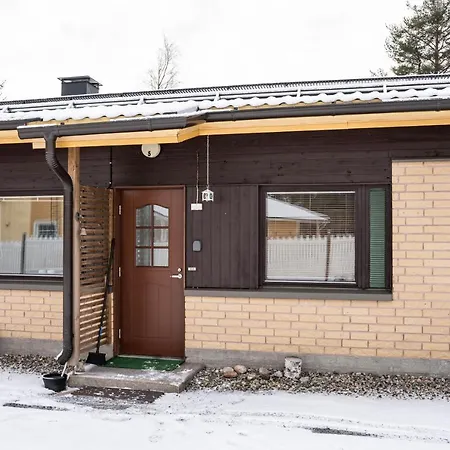 Cozy Koivutie Townhouse With Sauna & Terrace Apartamento Ranua