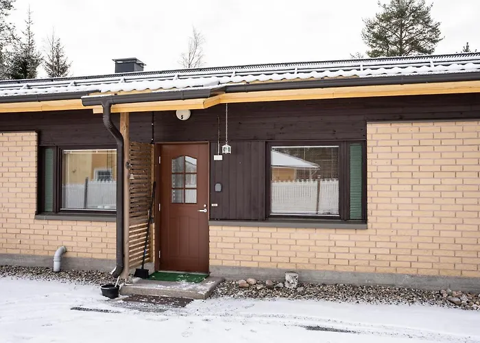 Cozy Koivutie Townhouse With Sauna & Terrace Apartamento Ranua