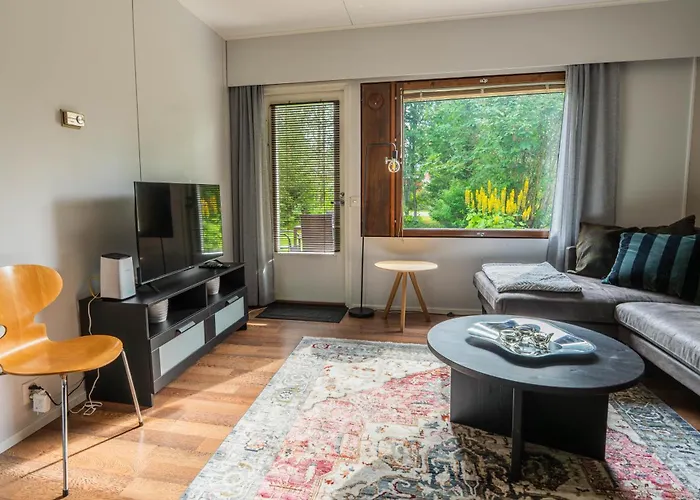 Cozy Koivutie Townhouse With Sauna & Terrace Ranua