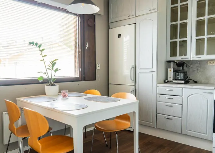 Cozy Koivutie Townhouse With Sauna & Terrace Lägenhet Ranua