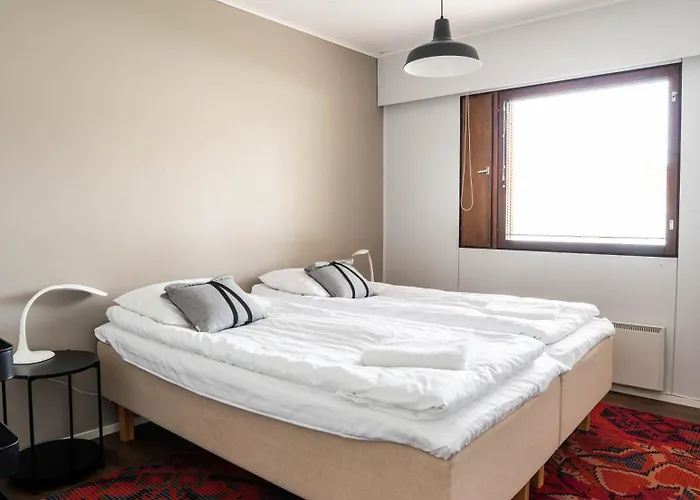 Cozy Koivutie Townhouse With Sauna & Terrace Apartamento *